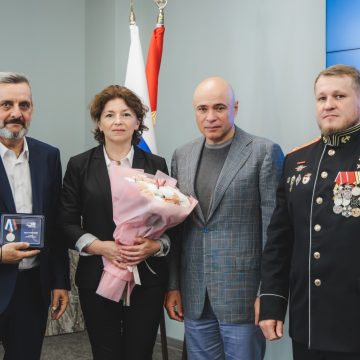 0Y7A8890 Медаль «Отец солдата» вручил губернатор Липецкой области бойцу СВО Андрею Первееву