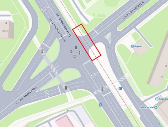 1 В Липецке ограничат движение на улице Космонавтов