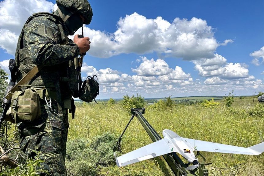 На вражеские БПЛА российские военнослужащие «натравливают» «Лиса»