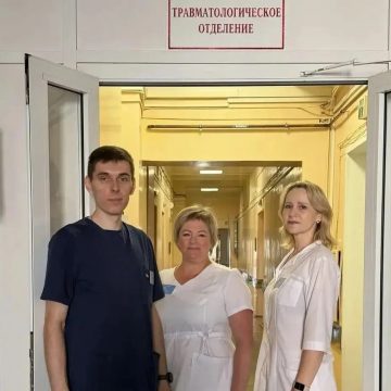 107-летняя бабушка в Липецке попала в больницу с переломами рёбер и шейного позвонка