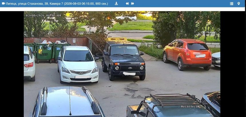парковка у мусорных баков Липчан продолжают штрафовать на 3 тысячи рублей за парковку у мусорных баков