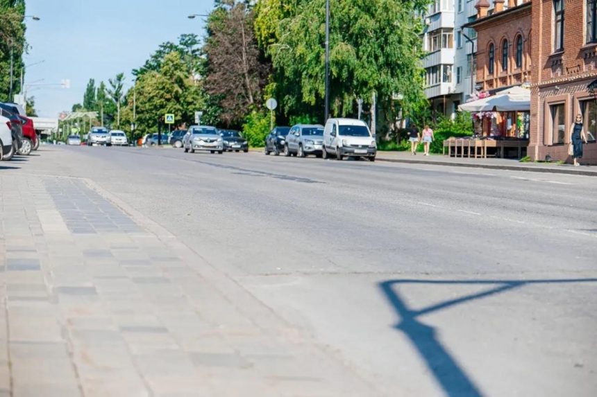 первомайская адм Улицу Первомайскую в Липецке ремонтируют комплексно