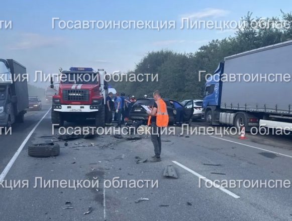 Водитель и пассажир «Рено» скончались при ДТП с «Мерседесом» в Липецком округе