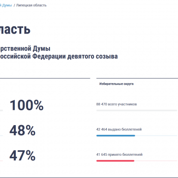 1 Липчане активно голосуют при помощи ДЭГ