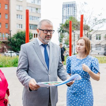 В 20-м микрорайоне Липецка продолжают возрождать крепость