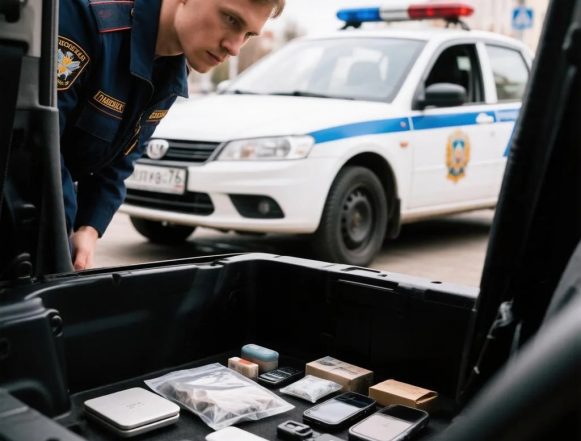 обыск авто ии В Липецке пресечена деятельность наркогруппировки