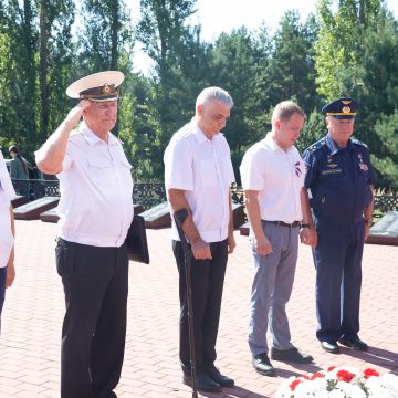 На высоте «Огурец» прошёл слёт «По местам боевой славы Липецкой области»