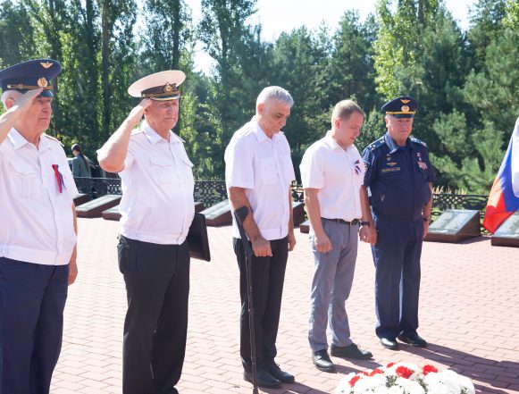 На высоте «Огурец» прошёл слёт «По местам боевой славы Липецкой области»