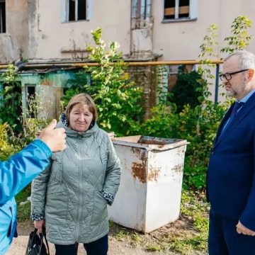 Мэр Липецка побывал в микрорайонах Опытная станция и Северный Рудник