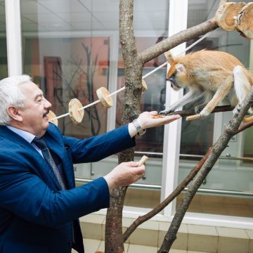 Александр Осипов отметил 30 лет в директорском кресле Липецкого зоопарка