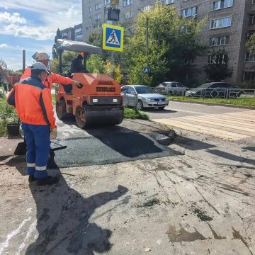 Выбоины на проспекте Мира и проезде от Терешковой до Космонавтов заделали в Липецке