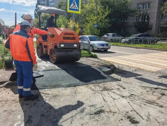 Выбоины на проспекте Мира и проезде от Терешковой до Космонавтов заделали в Липецке