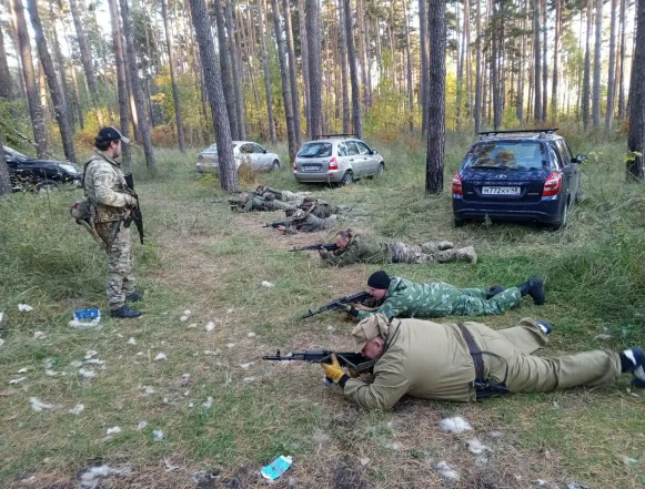 Военно-патриотический клуб «Кречет» провёл учебный полевой выход в Липецке