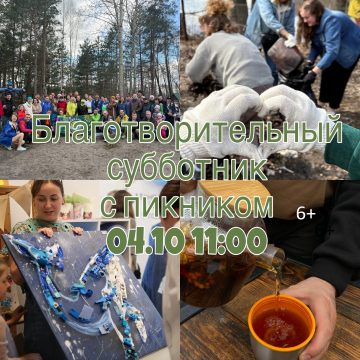 В воскресенье на Силикатных озёрах в Липецке пройдёт благотворительный субботник (6+)