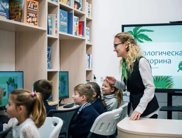 пришвинская эко-станция В «Пришвинскую Эко-станцию» превратили обычную детскую библиотеку Липецка